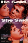 Он сказал, она сказала